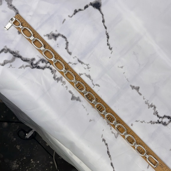 Thistle & Bee Sterling Silver Necklace Chunky Chain Statement Heavyweight 4.75oz - Picture 6 of 7